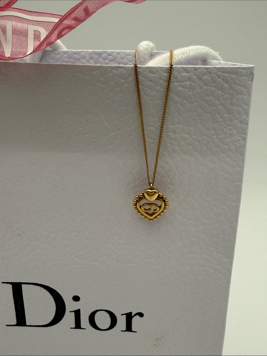 Dior Jewelry - Dior Gold Heart Pendant Necklace